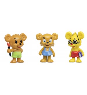 Комплект фигурки Micki Pippi - Bamze, Brum, Nalle-Maja и Teddy