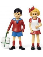 Комплект фигурки Pippi - Томи и Аника от Пипи Дългото чорапче
