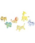 Комплект фигурки Rappa - Бебета диви животни II, 6 броя, 4-4.5 cm