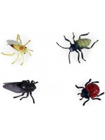 Комплект фигурки Rappa - Насекоми, 4 броя, 6-9 cm
