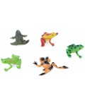 Комплект фигурки Rappa - Жабки, 5 броя, 4-5 cm