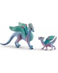 Комплект фигурки Schleich Bayala - Цветни дракони