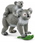 Комплект фигурки Schleich Wild Life - Мама коала с бебе