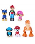 Комплект фигурки Spin Master Paw Patrol - The Dino Movie, Приключение с динозаври, 6 броя