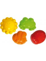 Комплект формички за пясък Bigjigs - 4 броя