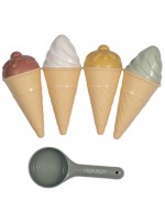 Комплект формички за пясък Little Dutch Fresh Greens Комплект формички за пясък Little Dutch Fresh Greens