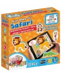 Комплект говорещи играчки Jagu - Сафари, 12 части