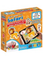 Комплект говорещи играчки Jagu - Сафари, 12 части