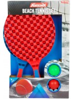 Комплект хилки за плажен тенис Toi Toys - Adrenix, с топки