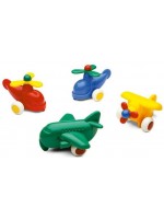 Комплект играчки Viking Toys - Самолети, 60 броя, 7 cm