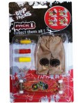 Комплект играчки за пръсти Grip&Trick - Long Board, червен