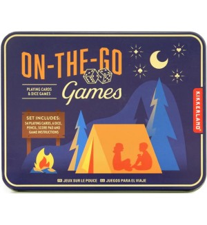 Комплект игри в метална кутия Camping Games