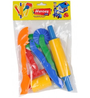 Комплект инструменти за моделиране Heroes, 5 броя