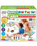 Комплект Jagu - Магнитни говорещи играчки, ферма, 15 части