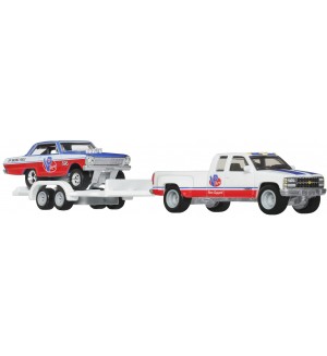 Комплект колички Hot Wheels Car Culture - '63 Chevy Nova and '88 ChevySilverado 3500, 1:64