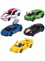 Комплект колички Majorette - Dream Cars Italy, 5 броя