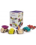 Комплект колички Miniland - Minimobil, 12 cm, 5 броя