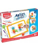 Комплект магнитна дъска  Maped Creativ - Artist Board,  с фигурки 