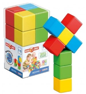 Комплект магнитни кубчета Geomag - Magicube ,Crystal, 8 части