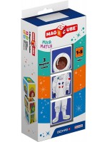 Комплект магнитни кубчета Geomag - Magicube, Професии, 3 части