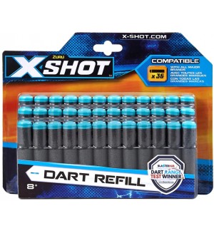 Комплект меки стрели Zuru X-Shot - 36 броя Комплект меки стрели Zuru X-Shot - 36 броя