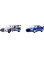Комплект метални колички Jada Toys Fast & Furious - Nissan Skyline GT-R, 1:32