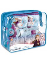 Комплект Mondo - Регулируеми кънки с налакътници, Frozen, размер 22-29