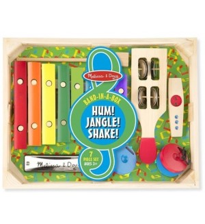 Комплект музикални инструменти Melissa & Doug - Банда в кутия