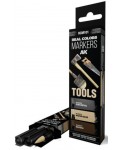 Комплект от 3 маркера с акрилна боя AK Interactive - TOOLS SET (RCM101)
