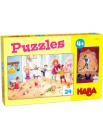 Комплект пъзели Haba - Балерини, 2 броя Комплект пъзели Haba - Балерини, 2 броя