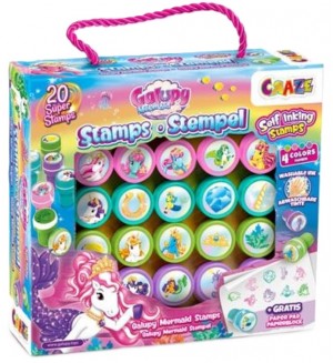 Комплект печати Craze Galupy - Русалка, 20 броя Комплект печати Craze Galupy - Русалка, 20 броя