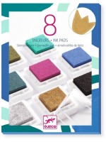 Комплект печати Djeco - В кутия, 8 броя Комплект печати Djeco - В кутия, 8 броя