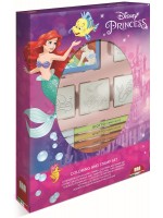 Комплект печати Multiprint The Little Mermaid - 4 броя, с флумастери