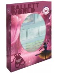 Комплект печати Multiprint Ballet World - 4 броя, с флумастери