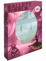 Комплект печати Multiprint Ballet World - 4 броя, с флумастери