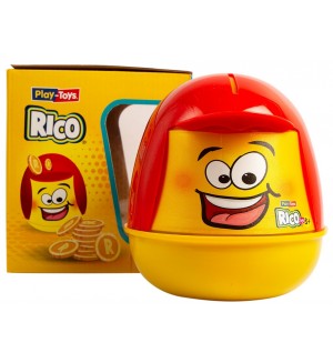 Комплект Play-Toys - Касичка Rico с пластилин и инструменти