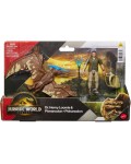 Комплект с фигури Jurassic World Rebirth - Dr. Henry Loomis and Pteranodon