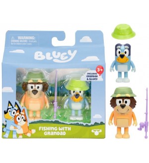 Комплект с фигурки Moose - Bluey, 2 броя фигури, асортимент