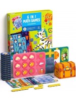 Комплект с игри Jarmelo - Забавна математика, 6 в 1