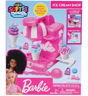 Комплект с моделин Cra-Z-Art - Barbie Ice Cream Shop 