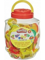 Комплект с моделин Play-Doh - Bucket of Fun, 35 части