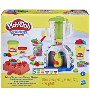 Комплект с моделин Play-Doh Kitchen Creations - Блендер за смутита