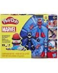 Комплект с моделин Play-Doh Marvel - Hero Adventure, с 3 фигурки