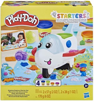 Комплект с моделин Play-Doh Starters - Airplane Explorer 