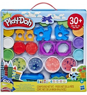 Комплект с моделин Play-Doh - Tools 'n Color Party