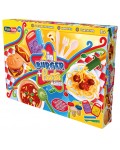Комплект с моделин Play-Toys - Направи си бургер и паста