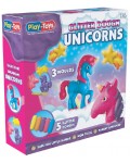 Комплект с моделин Play-Toys - Направи си еднорози