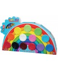 Комплект с моделин Play-Toys - Цветовете на дъгата