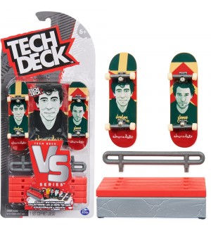 Комплект скейтборди за пръсти Spin Master VS Series - Tech Deck, Chocolate Комплект скейтборди за пръсти Spin Master VS Series - Tech Deck, Chocolate