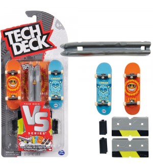 Комплект скейтборди за пръсти Spin Master VS Series - Tech Deck, Flip Комплект скейтборди за пръсти Spin Master VS Series - Tech Deck, Flip